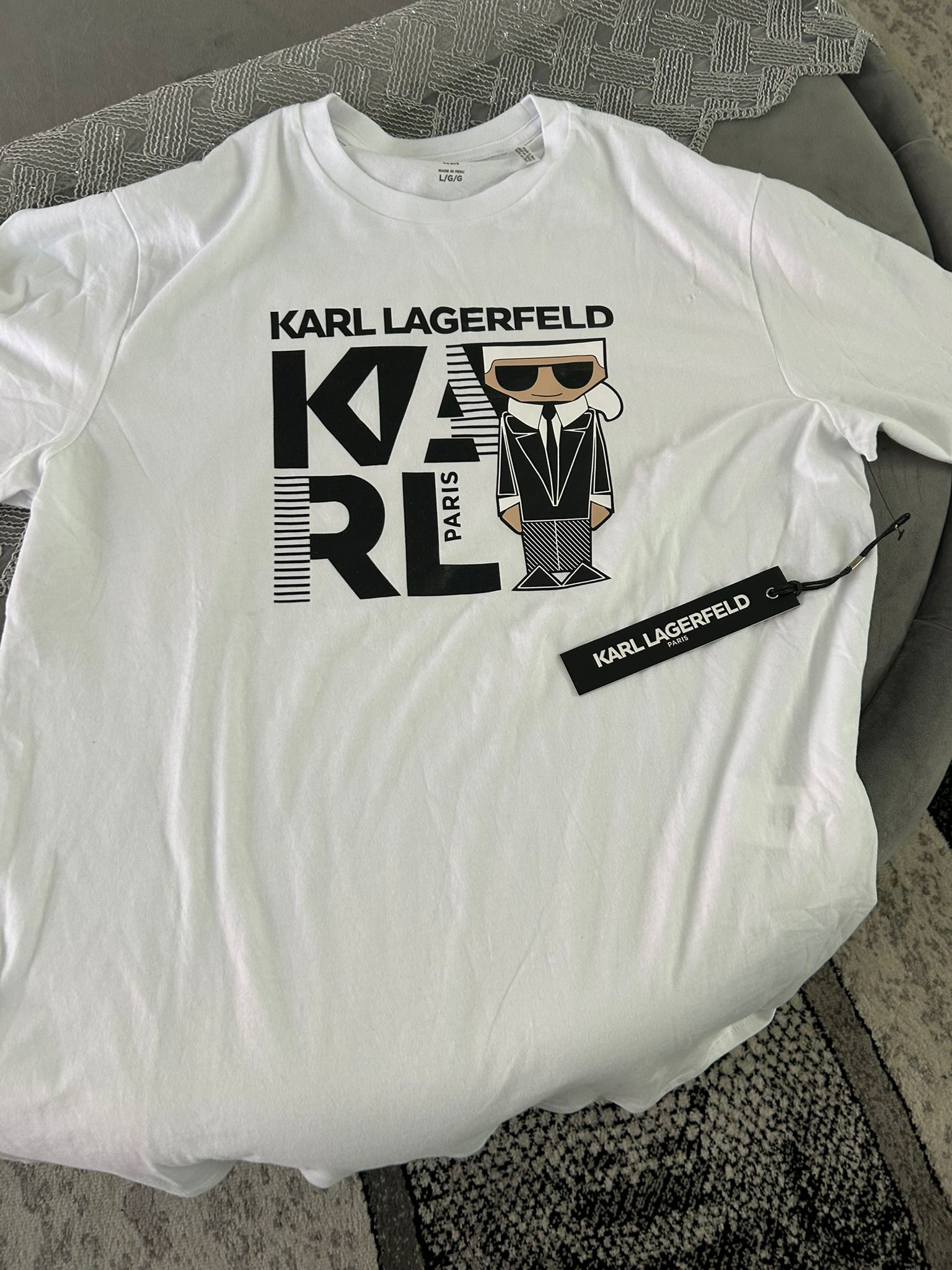 KARL LAGERFELD Men's KOCKTAIL KARL LOGO TEE