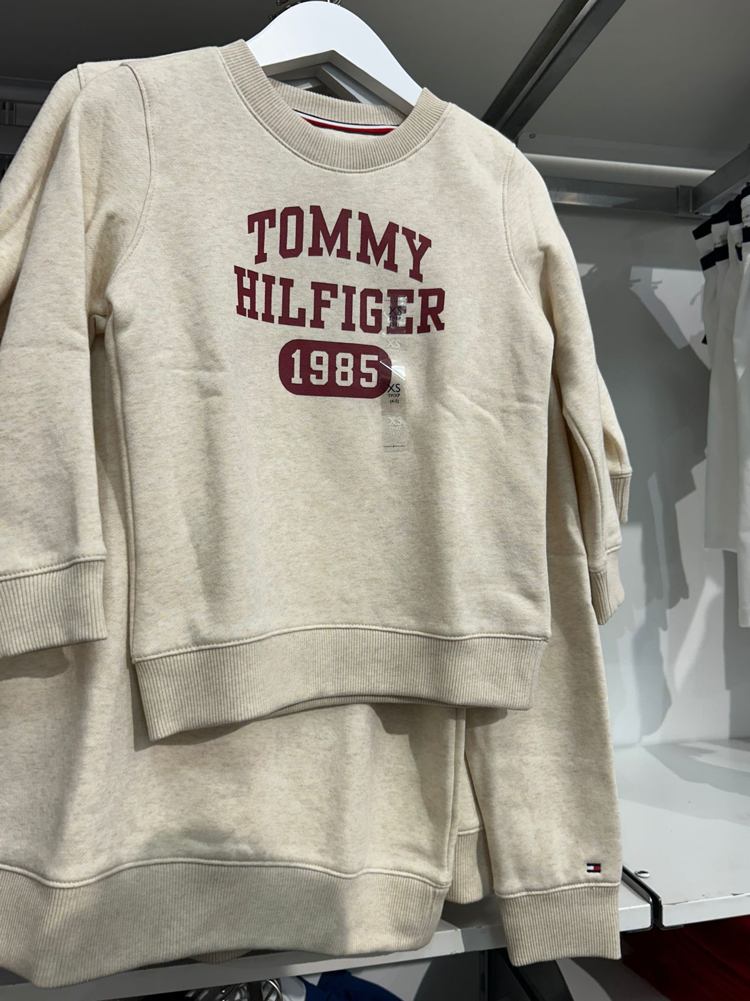Boys Tommy  Logo Fleece Sweatshirt