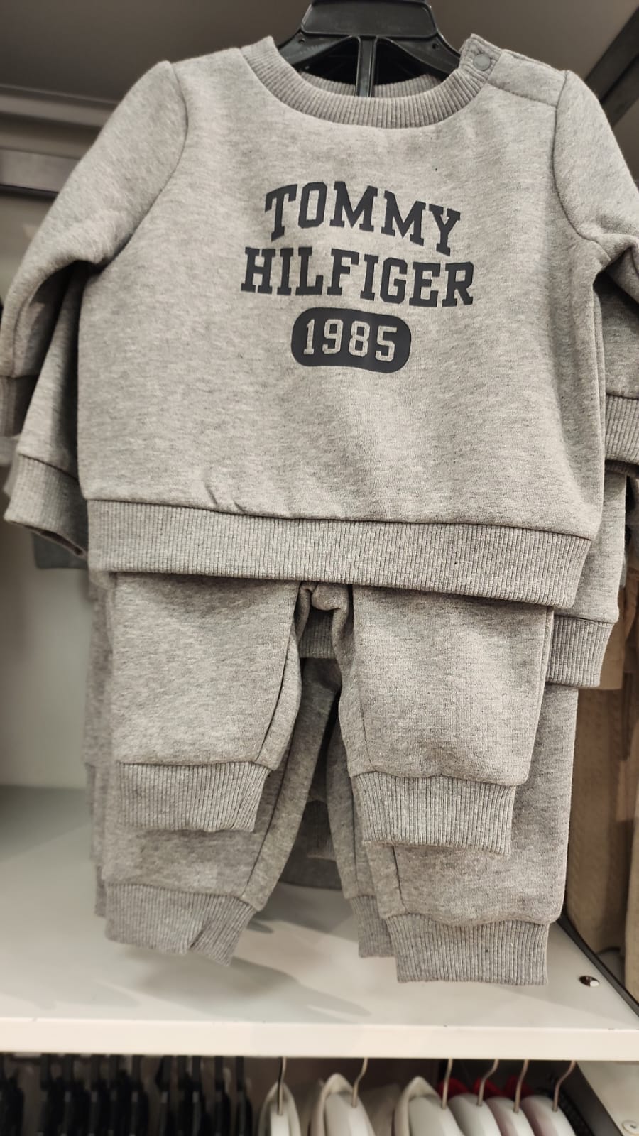 Baby Boys' Tommy Logo Sweatshirt and Pant Set