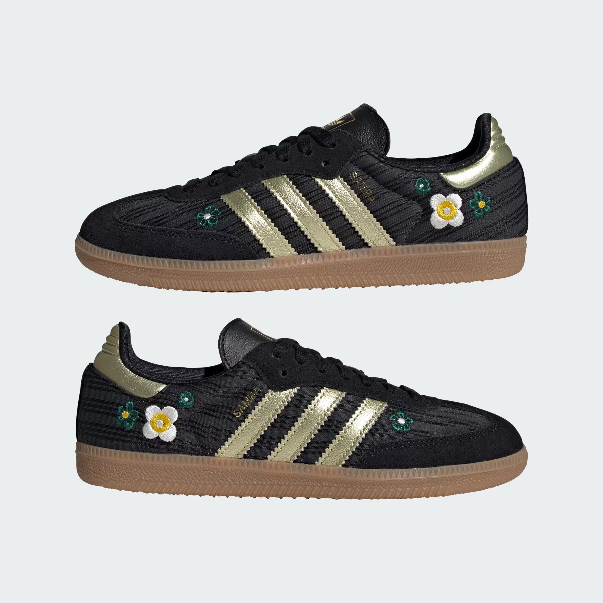 Adidas Women's Originals x Liberty London Samba OG Shoes-Black