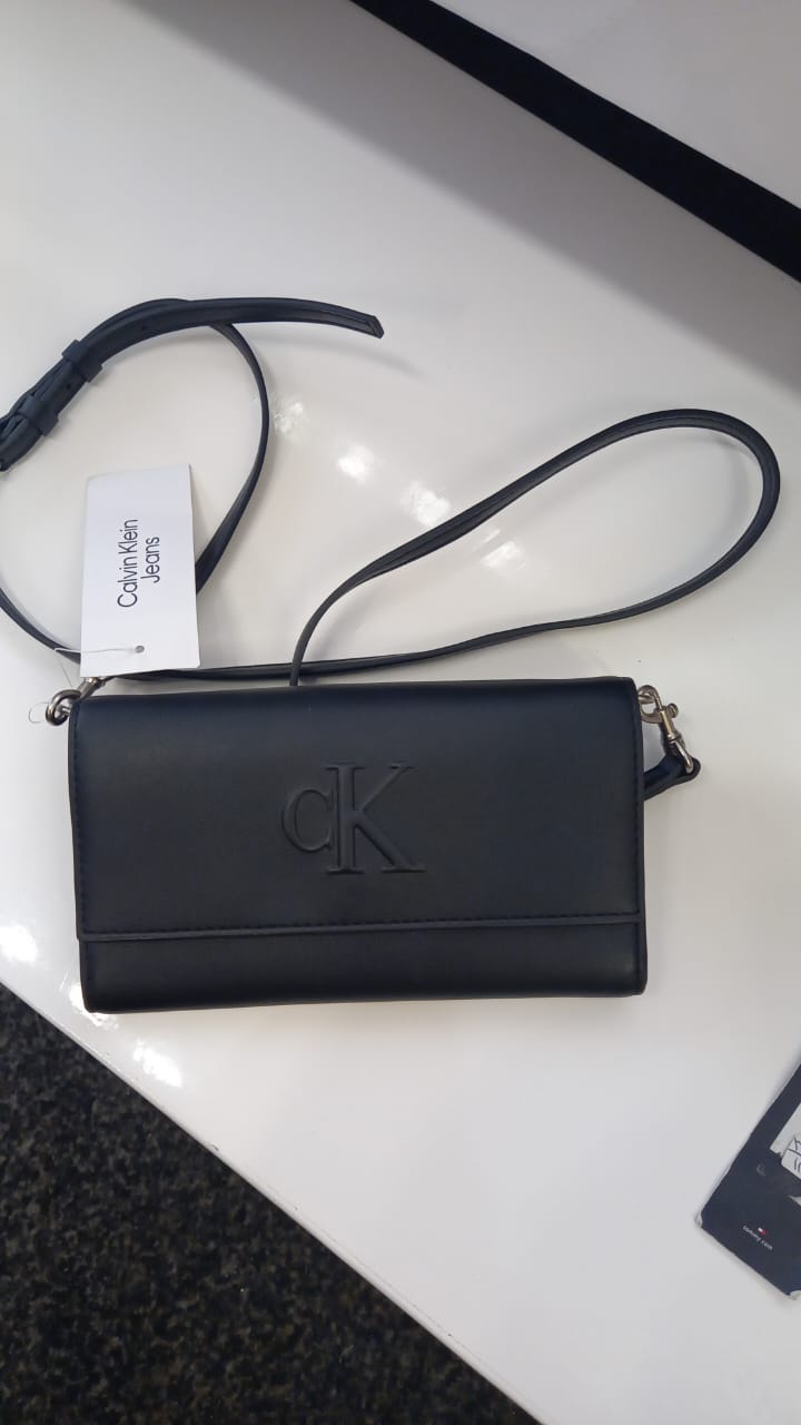 Womens' Calvin Klein Sculpted Impression Mini Wallet Bag