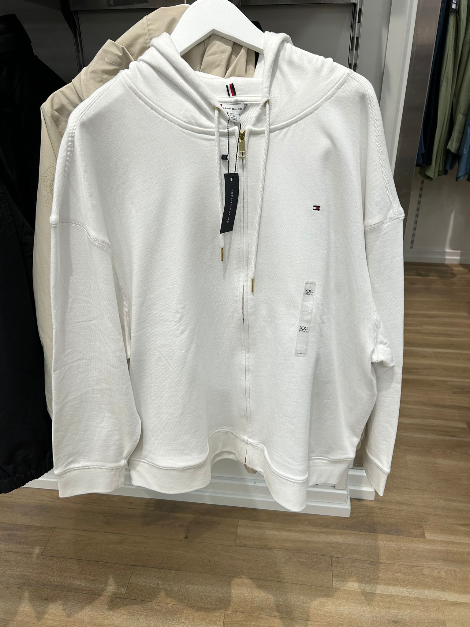 Women' TOMMY Relaxed Fit Zip Hoodie