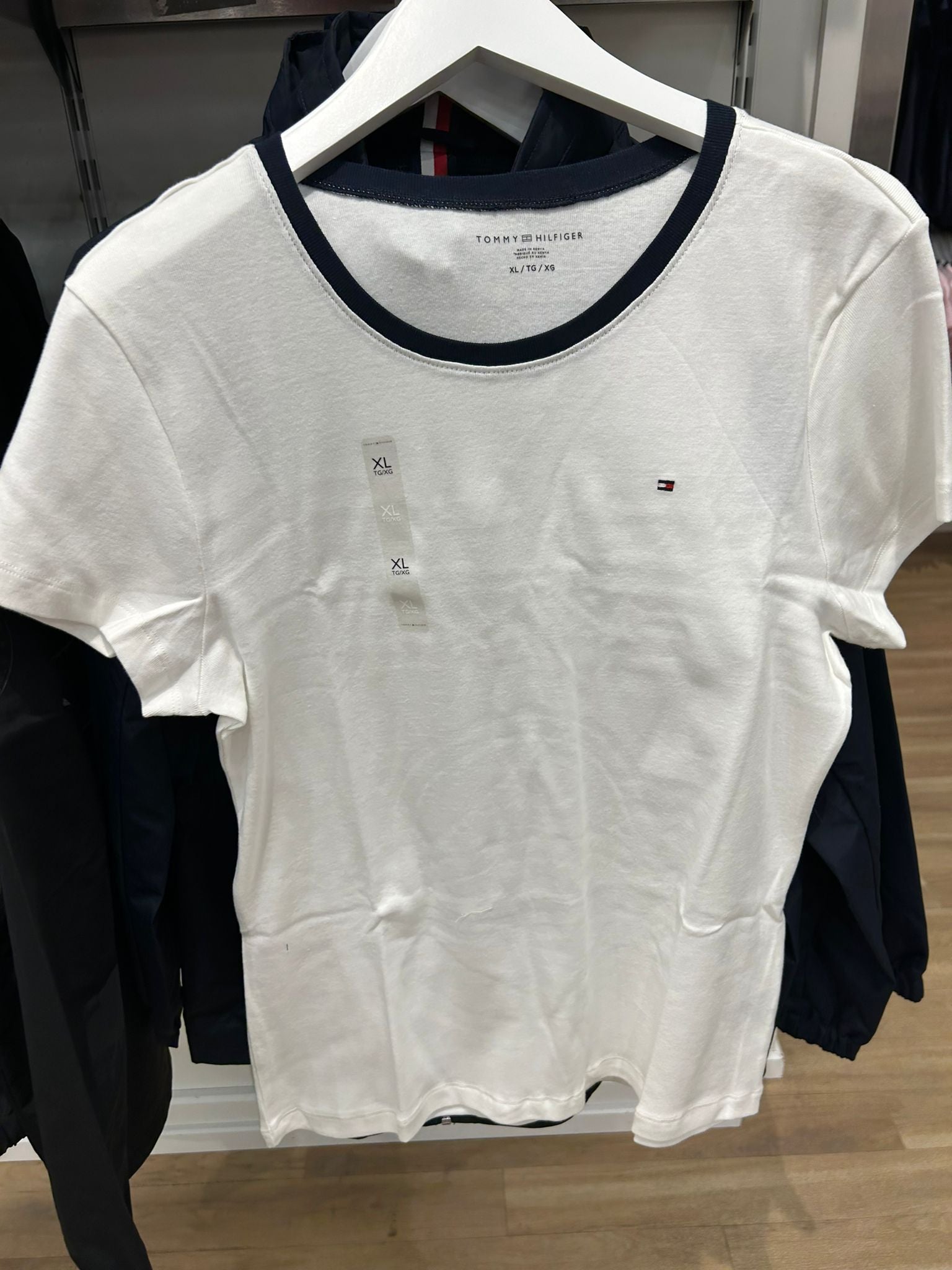 Womens' Adaptive - Tommy Hilfiger Signature T-Shirt/  WHITE