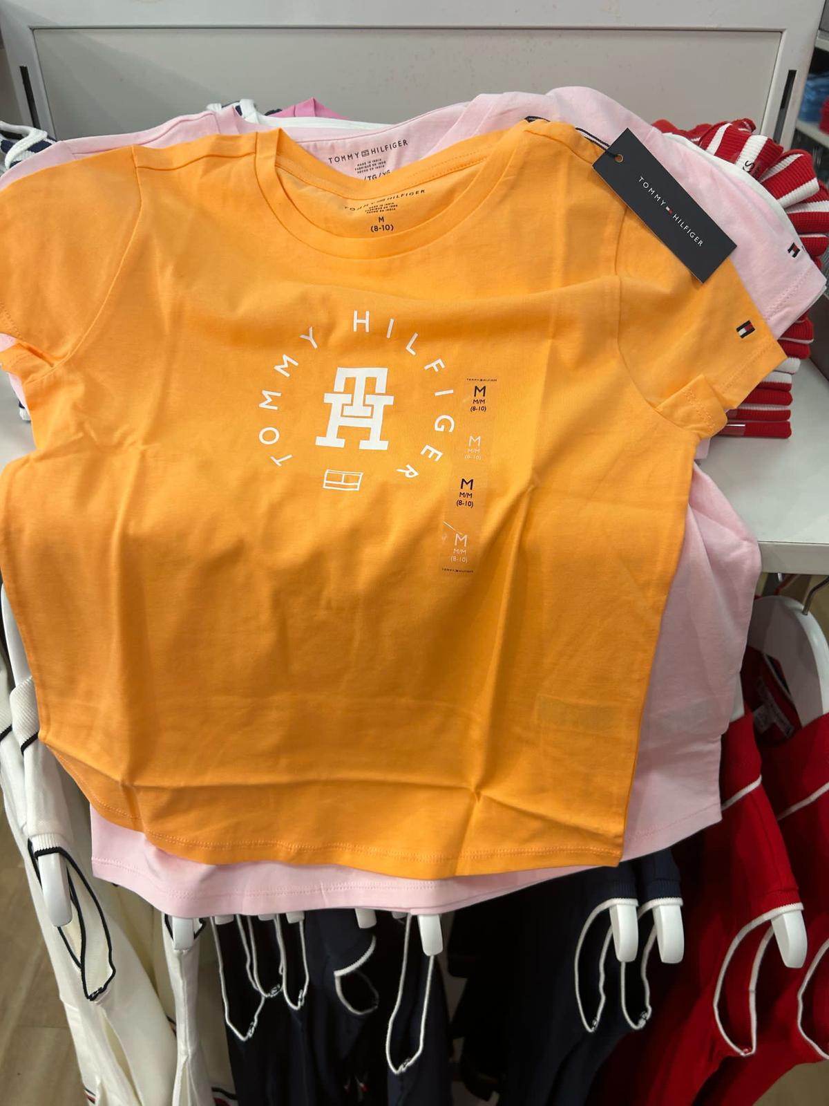 Girls' Tommy Circle Logo T-Shirt