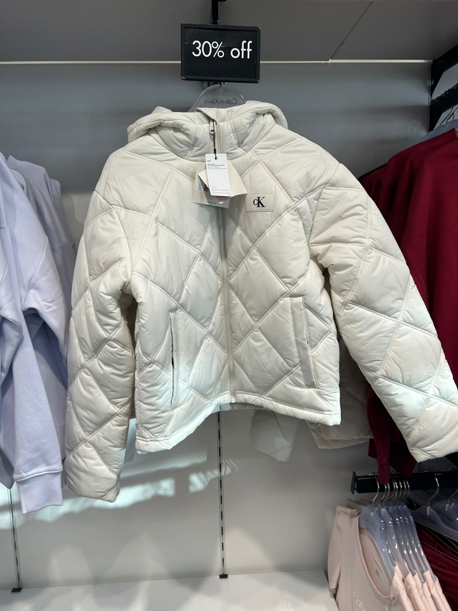 Calvin Klein Womens' Short Puffer Jacket
