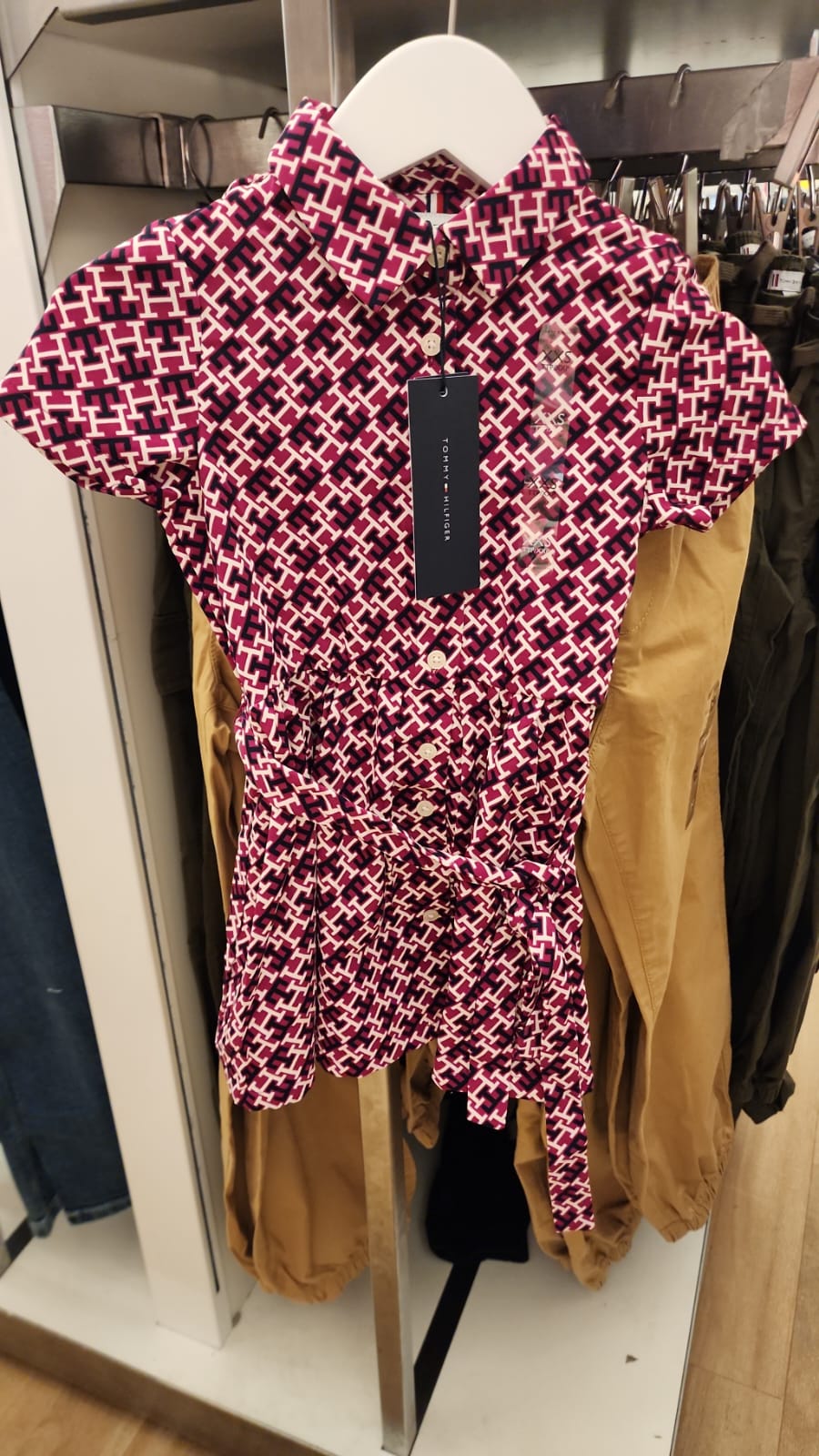 Tommy GIRL TH Monogram Shirtdress