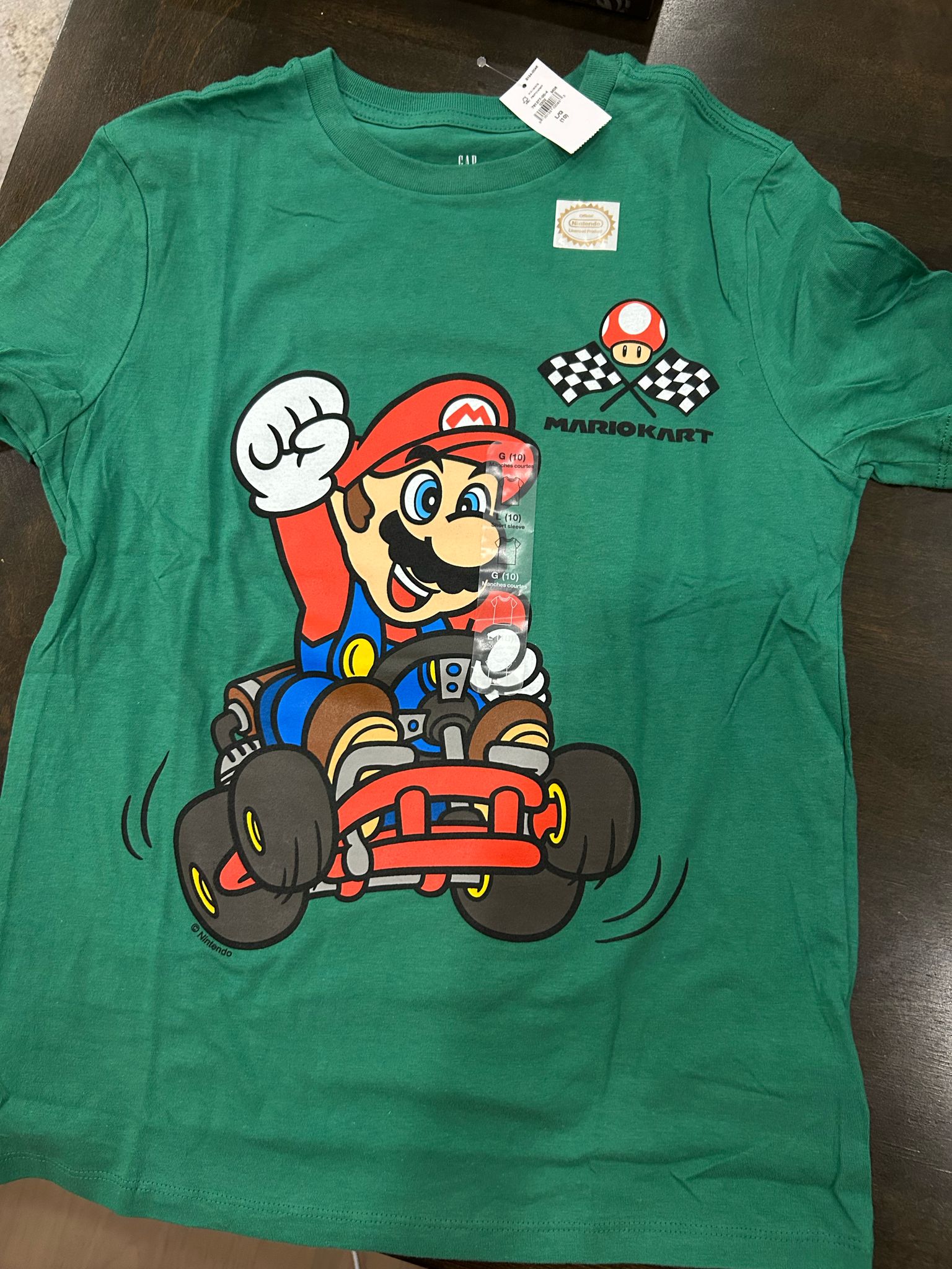 Gap Boys' Super Mario™ Mario Kart Go-Dry Tee