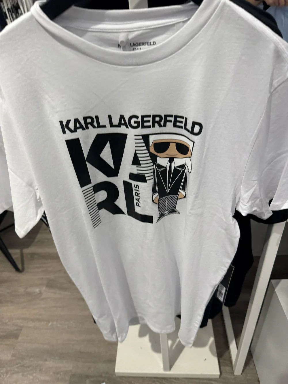 MENS' Karl Lagerfeld Paris KOCKTAIL KARL LOGO TEE