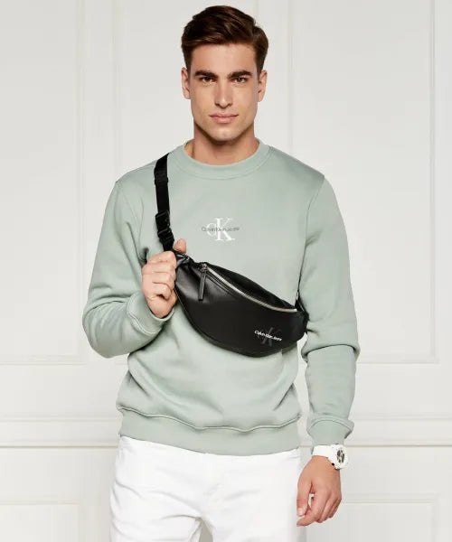 Calvin Klein MENS' Stylish Black Belt Bag