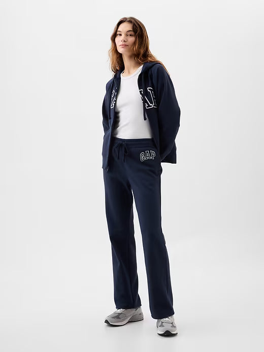 Womens' Gap Logo Straight Sweatpants  Navy Uniform