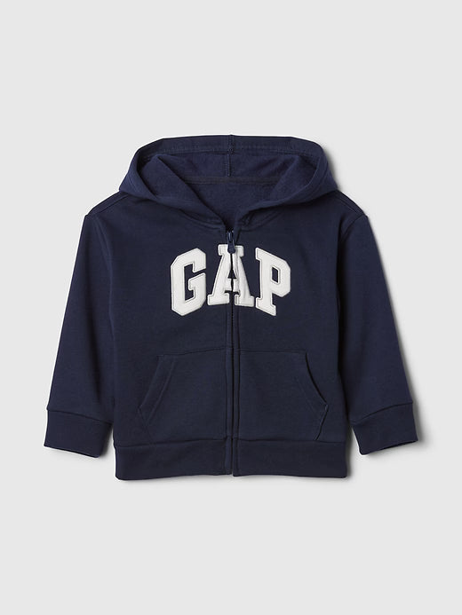 BabyBOY Gap Relaxed Logo Hoodie  Tapestry Navy