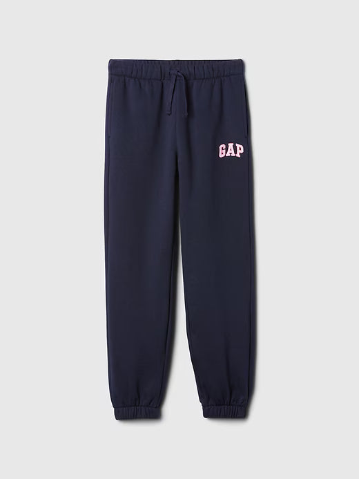 GapGirls Relaxed Gap Logo Joggers Tapestry Navy