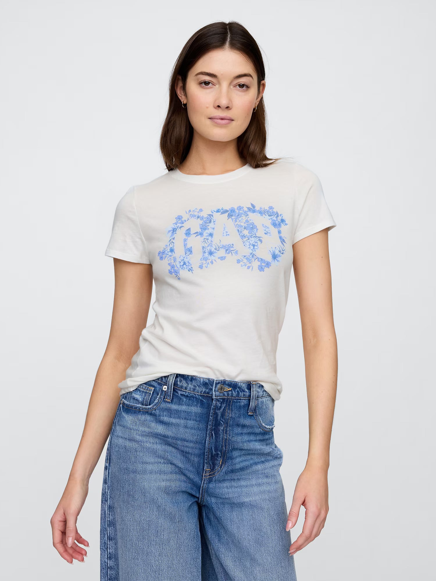 Gap WOMEN Logo T-Shirt/new off white