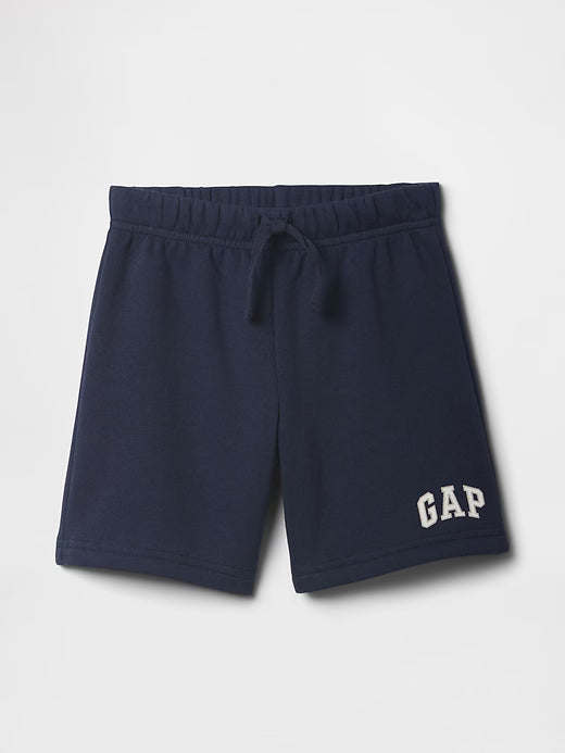 babyGap Relaxed Logo Pull-On Shorts-Navy
