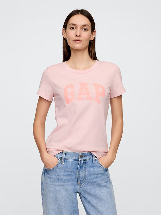 Gap WOMEN Logo T-Shirt/misty pink rose