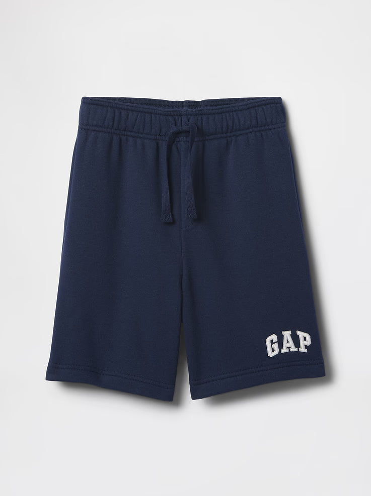 Boys' Relaxed Gap Logo Pull-On Shorts-Tapestry Navy