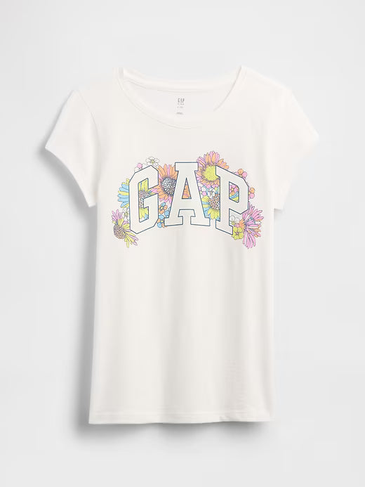 GAP Girls Flower Graphic T-Shirt