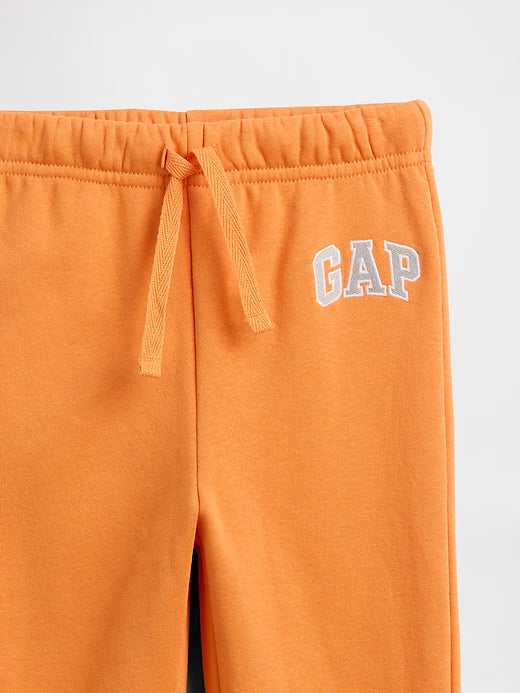 babyboy Gap Relaxed Logo Pull-On Joggers Orange Ochre