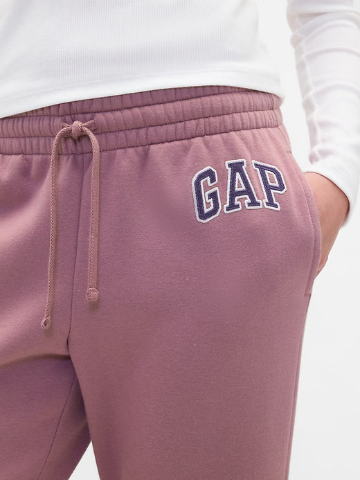Womens' Gap Logo Straight Sweatpants Wispy Mauve