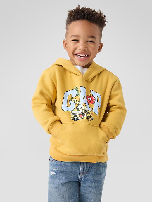 BabyBOY Gap × Disney Mickey Mouse Relaxed Logo Hoodie /