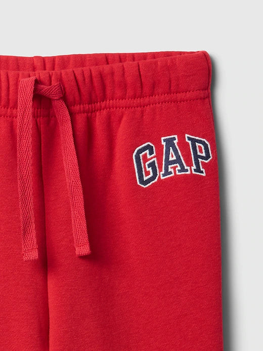 babyboy Gap Relaxed Logo Pull-On Joggers Modern Red