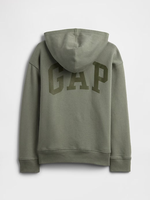 GapBoys Relaxed Gap Logo Hoodie Smoke Pearl
