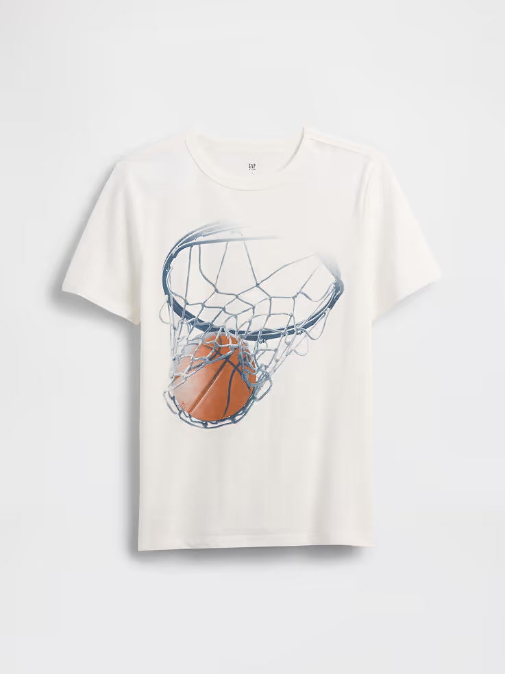 Kids Graphic T-Shirt-New Off White
