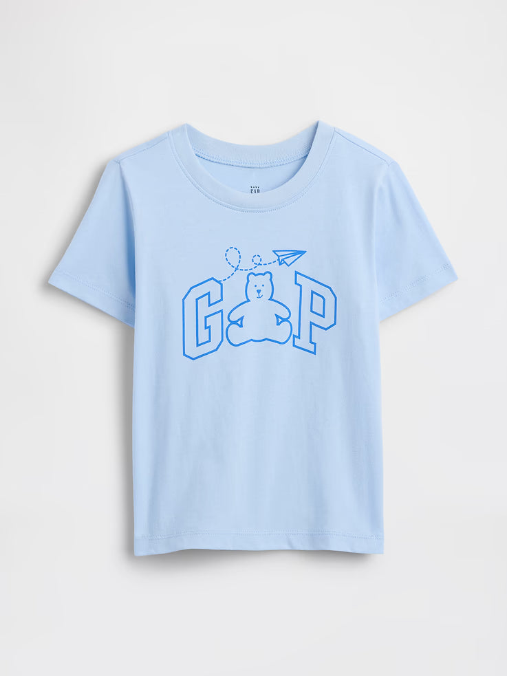 Gap Kids Graphic T-Shirt- Cerulean blue