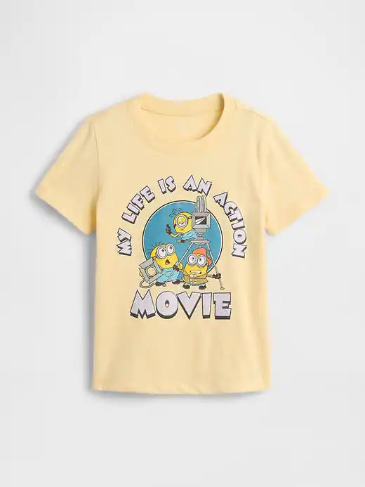 babyGap Minion Graphic T-Shirt-Light Yellow Movie