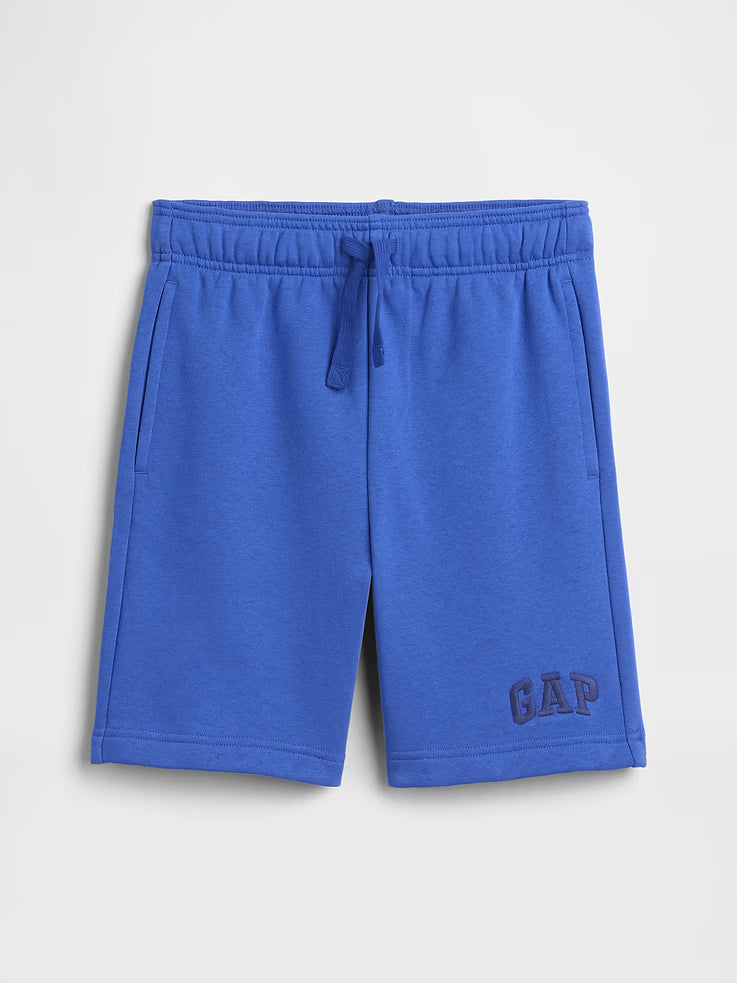 Boys' Relaxed Gap Logo Pull-On Shorts-Dazzling Blue