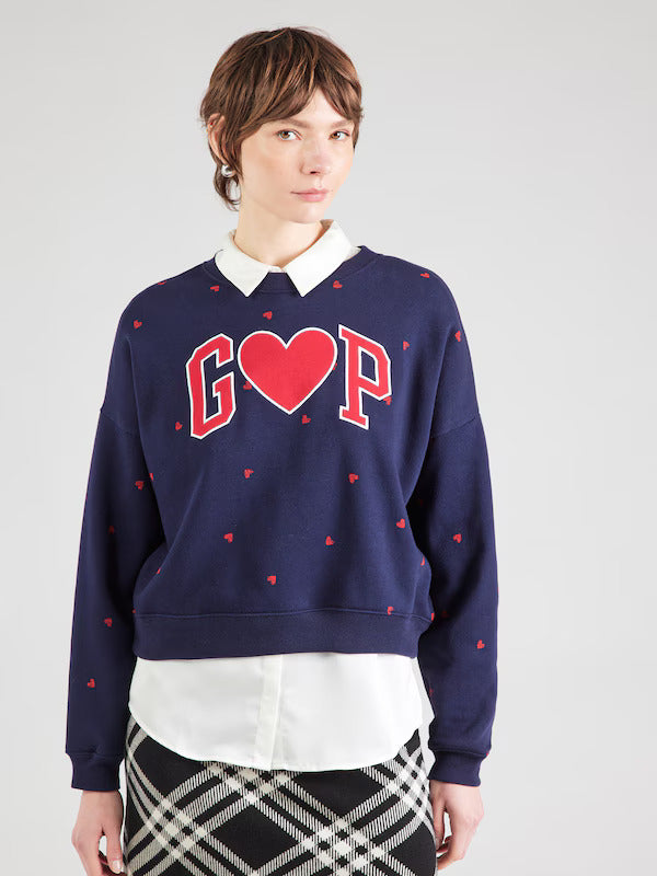 WOMENS' GAP Sweatshirt 'HERITAGE' in Navy