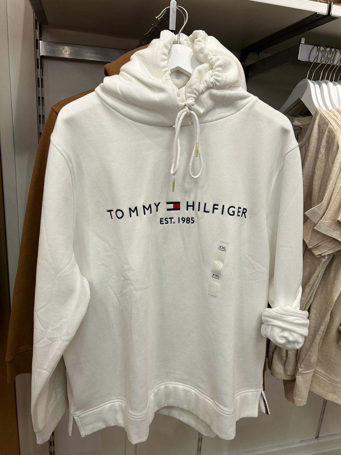 Womens' Embroidered Tommy Logo Hoodie