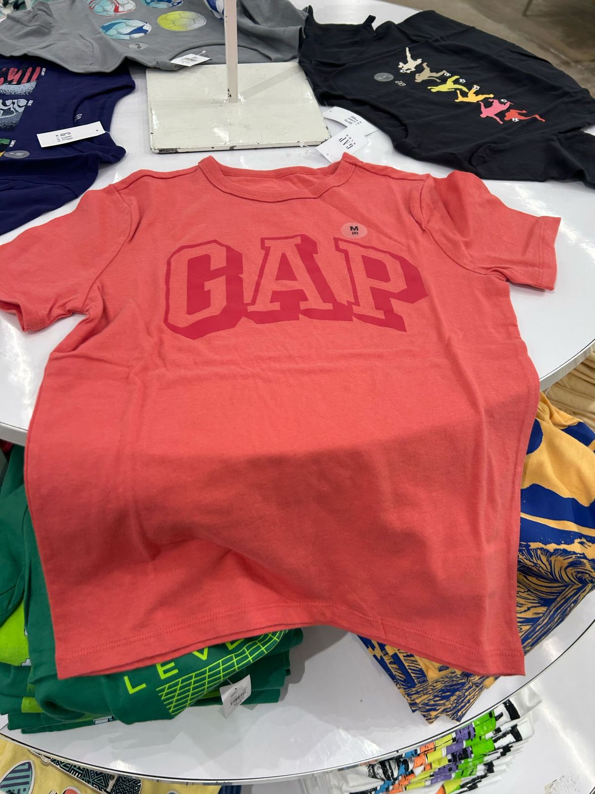 Boys Gap Logo T-Shirt/ red watermelon ice