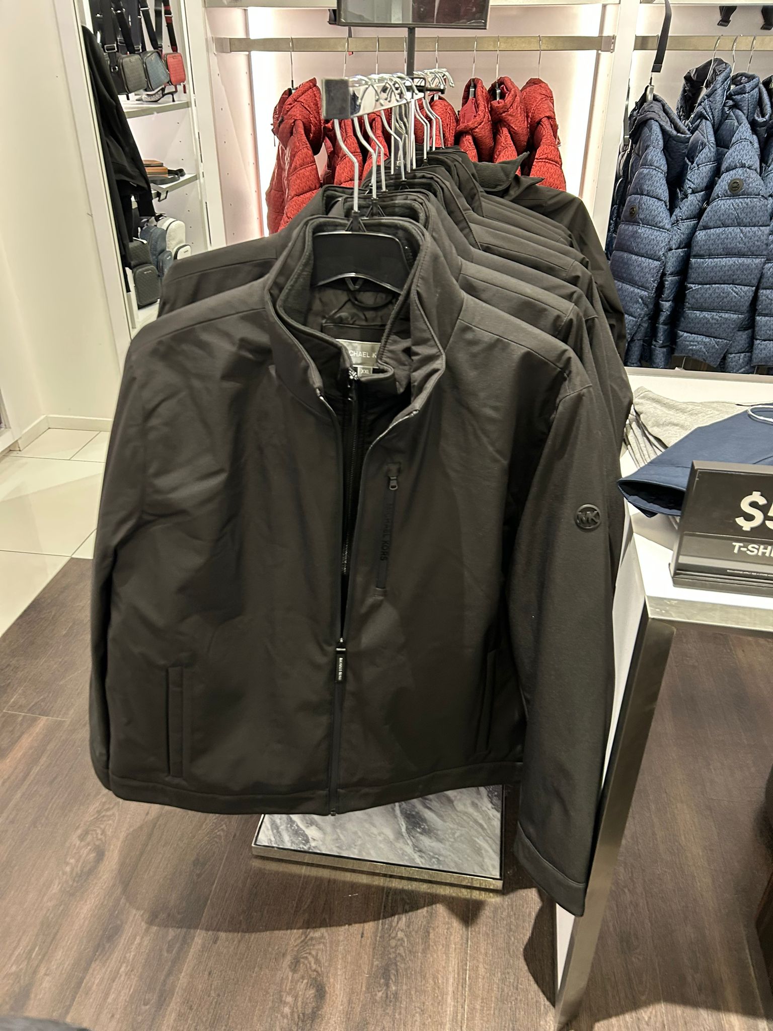 Mens' Michael Kors Avalon 2-in-1 Jacket bLACK