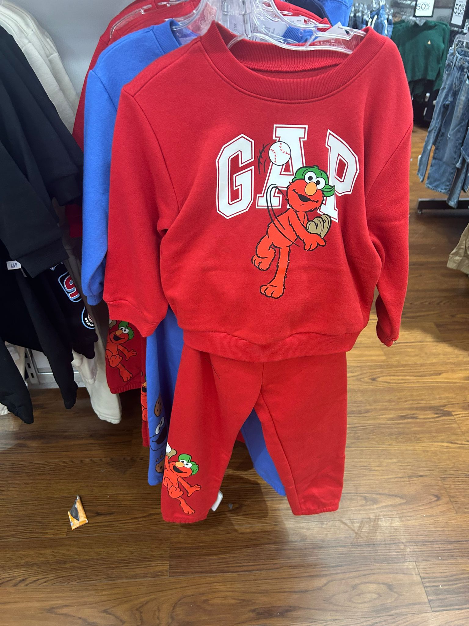 Baby BOY Gap | Sesame Street Two-Piece Outfit Set Modern Red