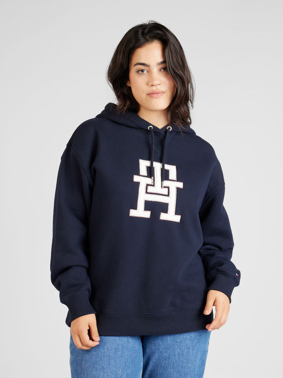 Womens' Tommy Hilfiger Sweatshirt in Navy