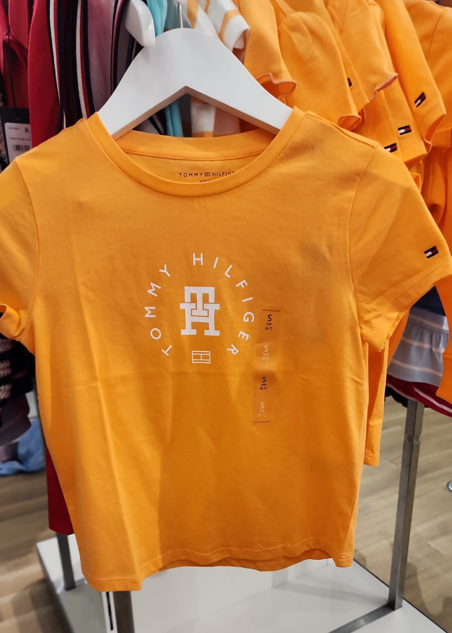 Girls' Tommy Circle Logo T-Shirt