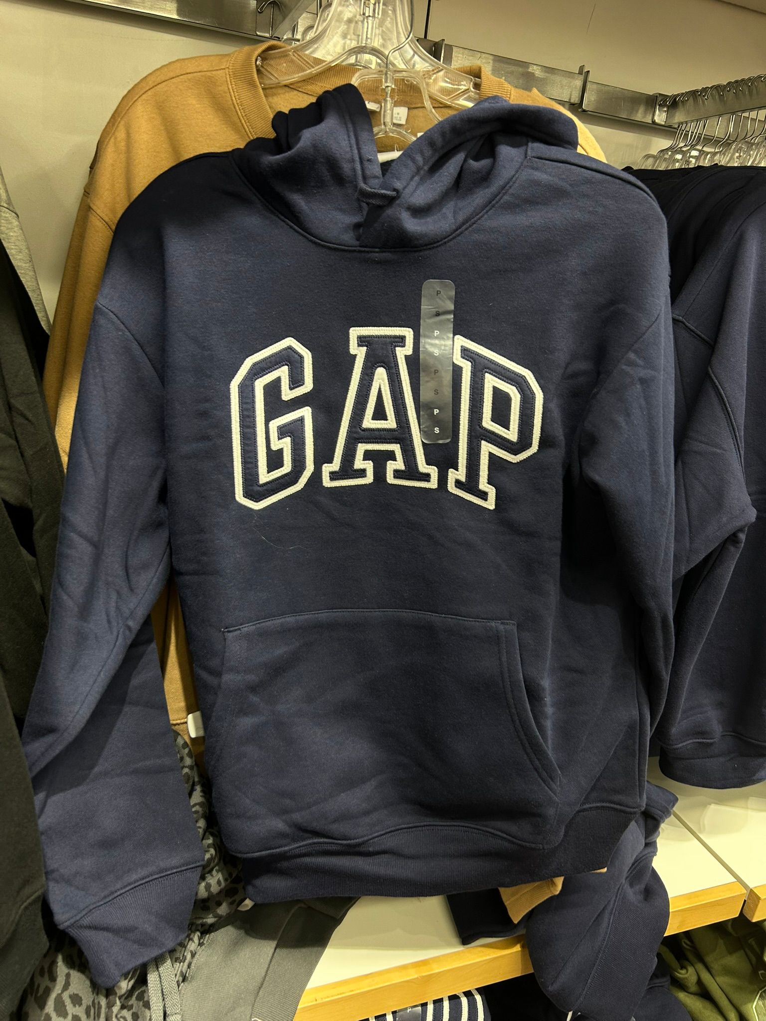 Womens' Gap Logo Hoodie Navy Uniform