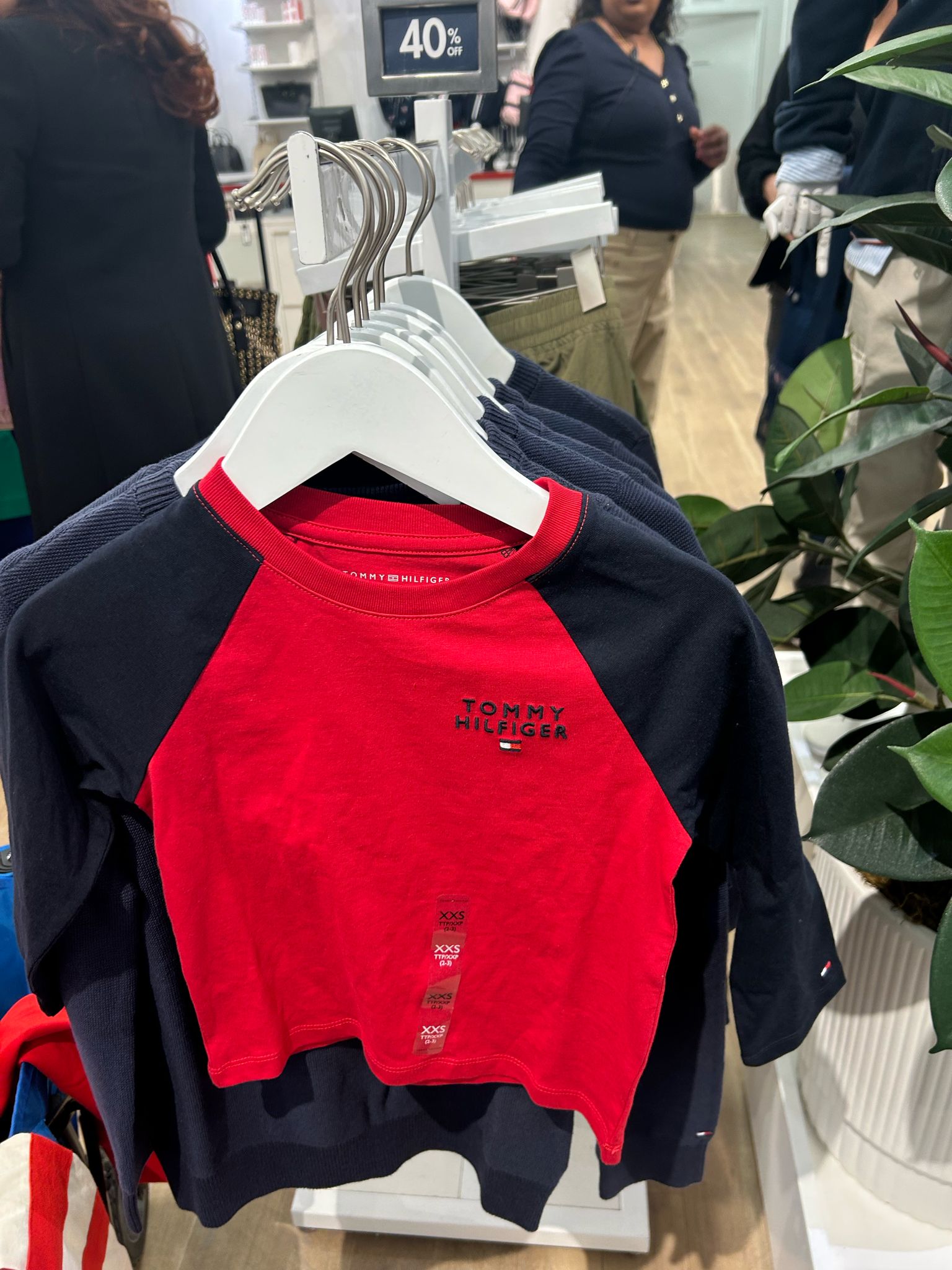 BOYS' Tommy  Raglan Colorblock T-Shirt
