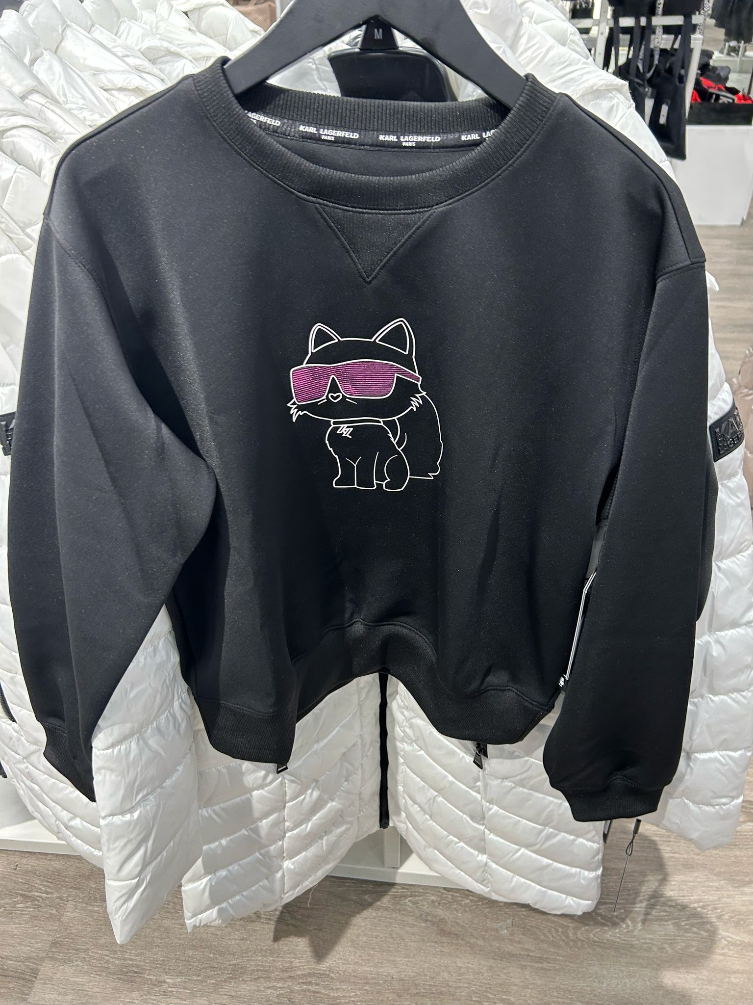 WOMENS' CHOUPETTE SWEATSHIRT | Karl Lagerfeld Paris