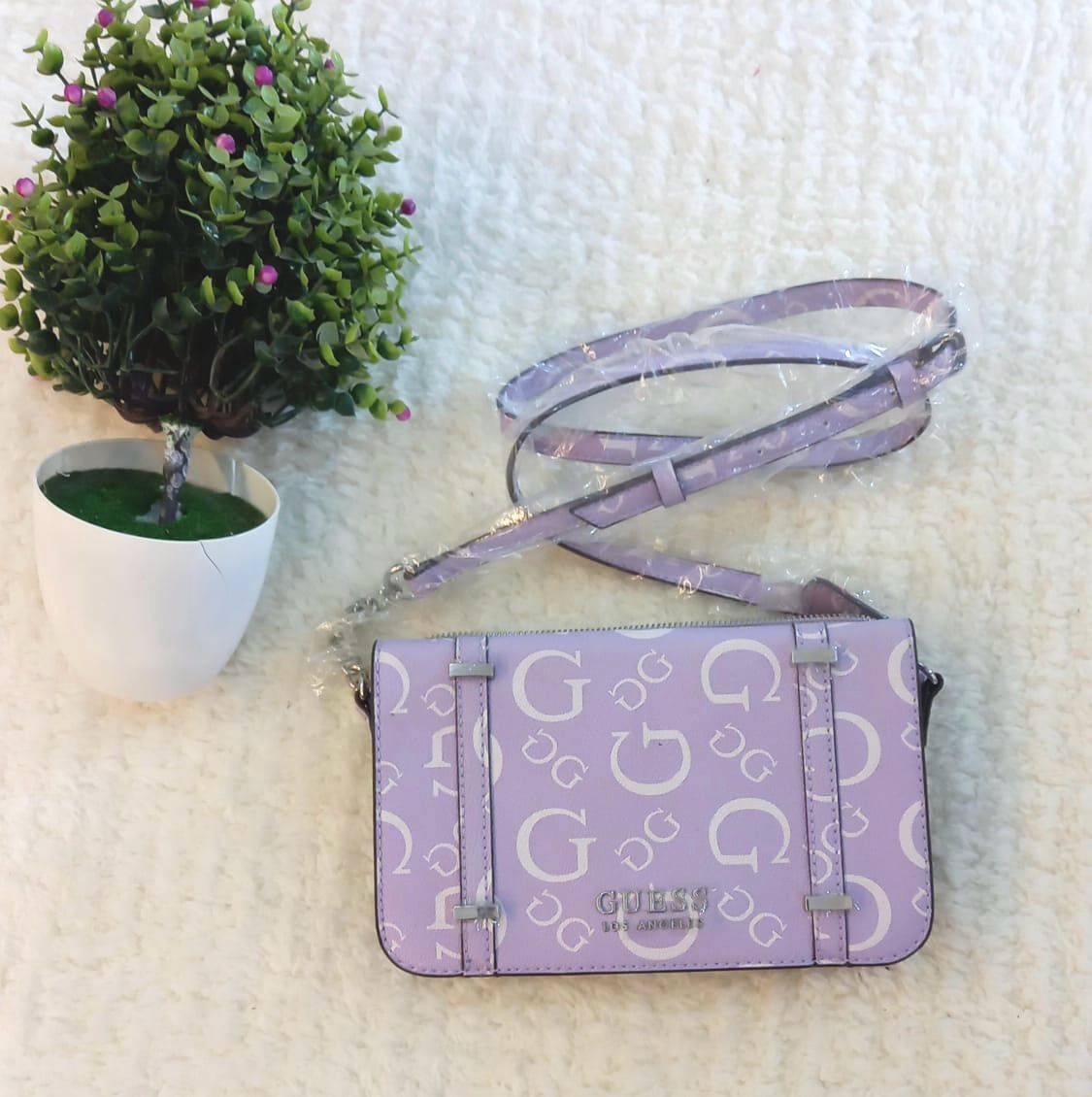 GUESS Mihok Foldover Logo Crossbody