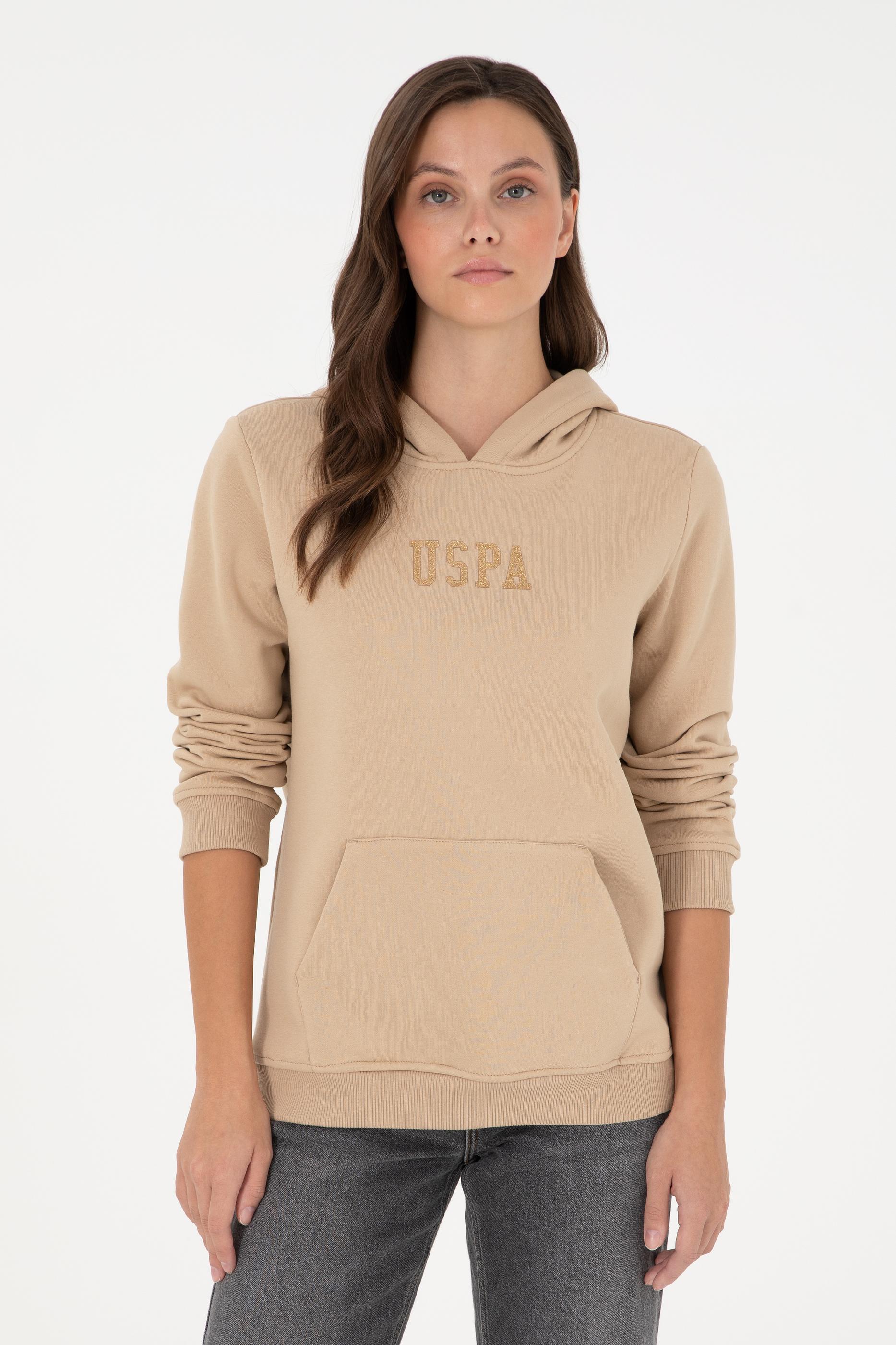 Women's U.S.Polo Basic Hooded Sweatshirt