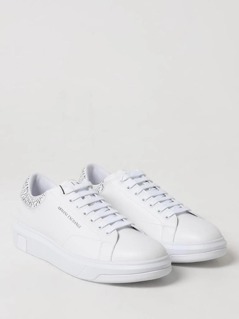 Armani Exchange MENS' Sneakers with logo insert on the heel