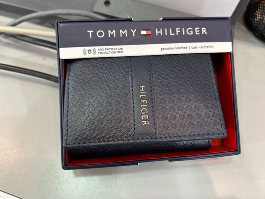 Men's Tommy Hilfiger Leather Wallet Black