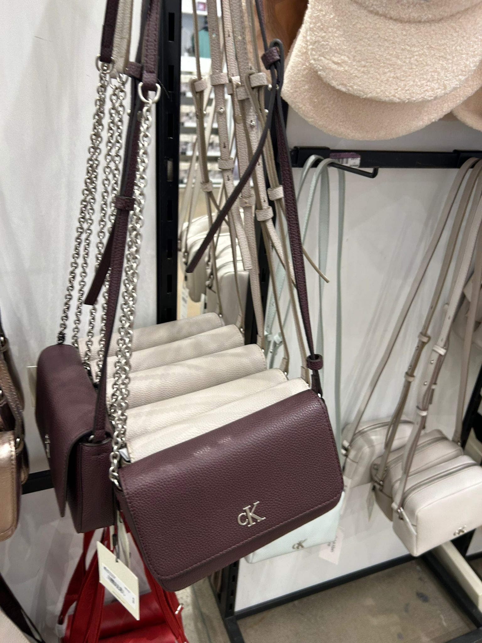 Calvin klein Womens' Archive Hardware Flap Crossbody Bag