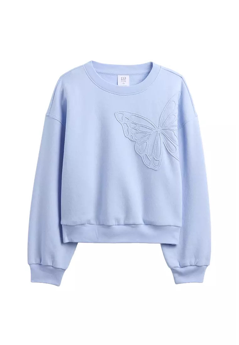 Gap Girls Oversized Gap Graphic Sweatshirt