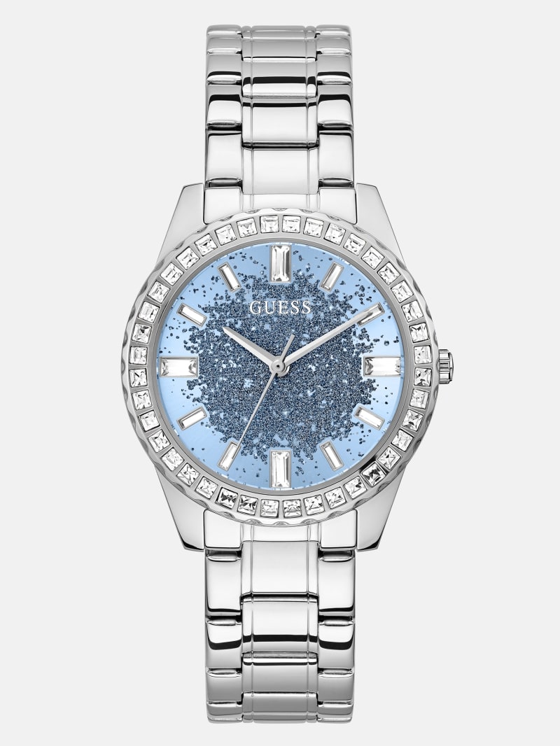 Women's Guess Silver-Tone Analog Watch