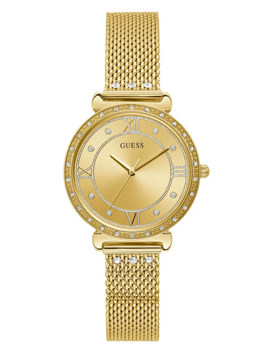 Women's Guess Jewel Gold-Tone Watch