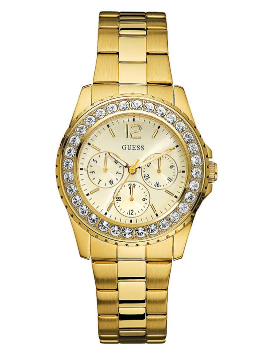 Women's Guess Gold-Tone Multifunction Watch