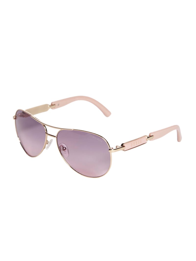 Womens' Guess Classic Aviator Sunglasses